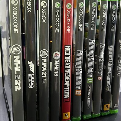 Xbox games holder