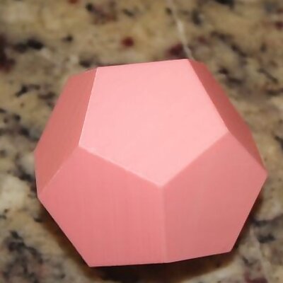 Dodecohedron Solid a Platonic Solid