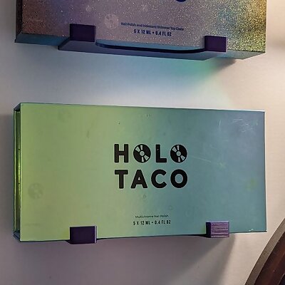 Shelf for Holo Taco Nail Polish Collection Boxes