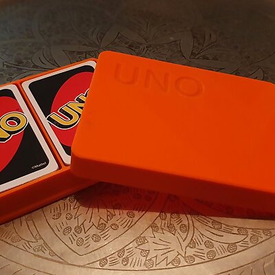 Card box for uno games