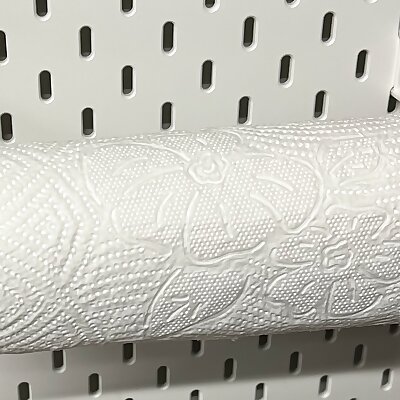 Skadis Paper Towel Holder v2 fully 3D printed