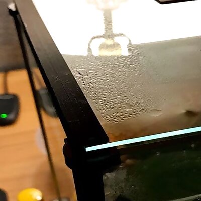Fluval Spec 5 Aquarium Glass Lid Rails Mod