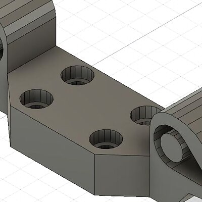 Anet A6A8 Y Belt Holder for shorter belts with correctly installed transversal