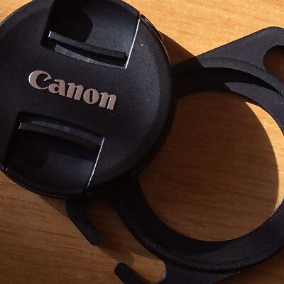 Lens Cap Holder for Camera Strap