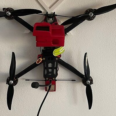 FPV Drone wall hanger