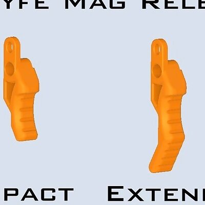 Nerf Stryfe mag release levers