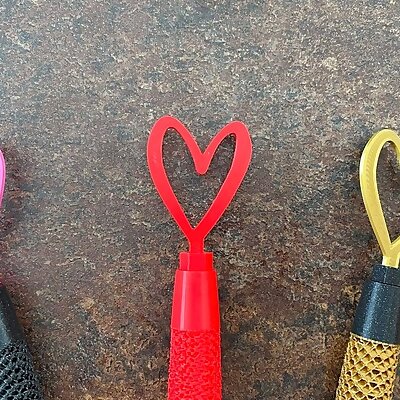 Heart OnTop for Pen  Herz Aufsatz für Kugelschreiber