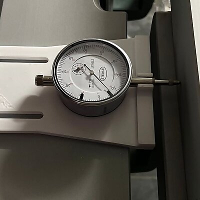 Table saw Blade Alignment Dial gauge holder