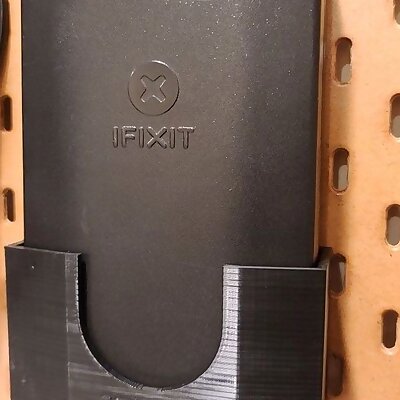 iFixit 64 bit driver kit holder  IKEA Skadis Pegboard