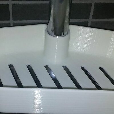 Shower tray for 22mm bar
