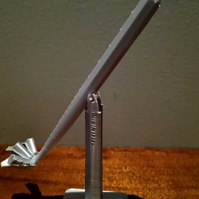 Mid hinged Tilting CCTV pole  pen