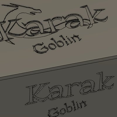 Karak Goblin card holder