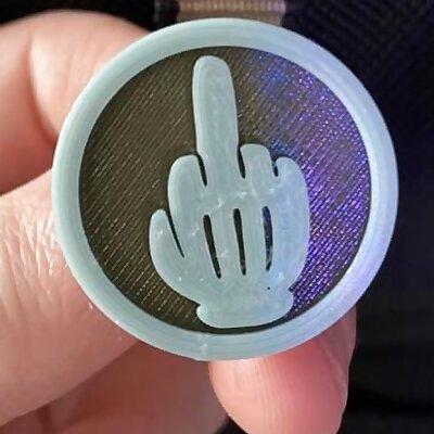 Disney middle finger pin