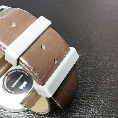 Replacement for retaining strap of 22mm wristband watch
