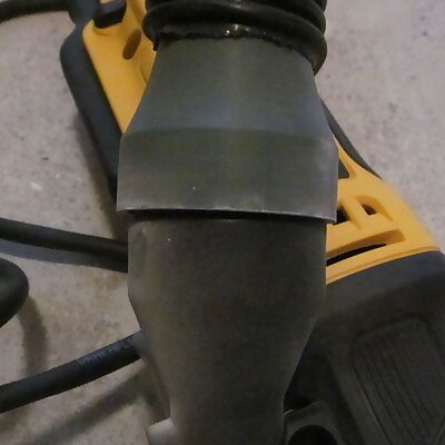 DeWalt vacuum hose adaptor airlock dwv9000
