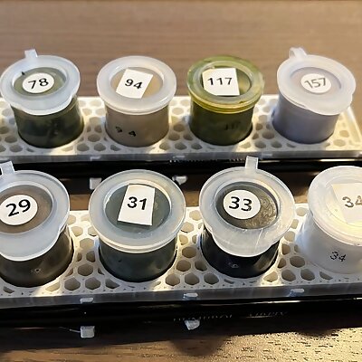 Tray for Airfix paints