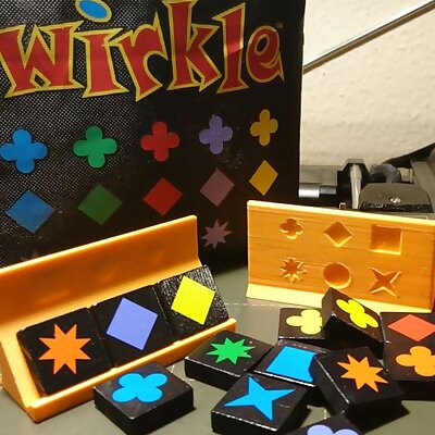 stand for qwirkle tokens