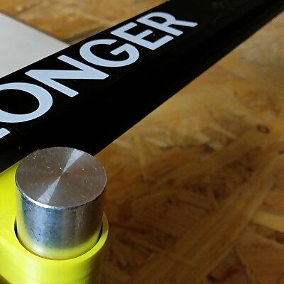 Holder for calibration cylinder for Longer Ray 5 Laser
