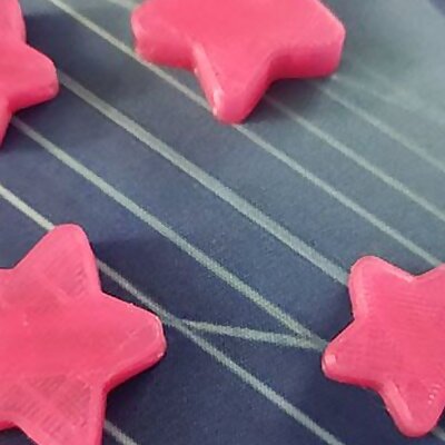 Rounded star beads