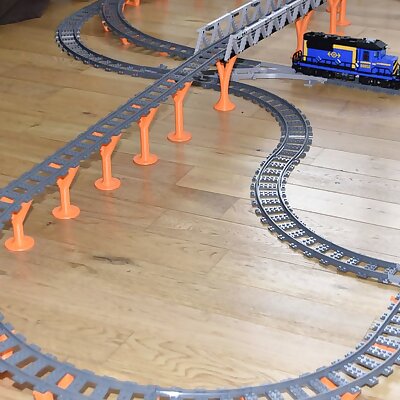 Rampe pour rail Lego surélevé