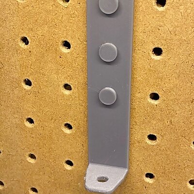 pegboard version of solder sucker holder