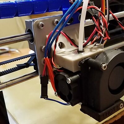Hictop Prusa i3  ANET A8 E3D V6 Xcarriage Bowden WBLTouch Mount