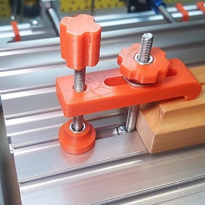 Clamp holder for a 3018 CNC milling  engraving machine Ver2