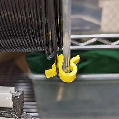 Filament Clip  Mini Curved Version 4 two variants  IMPROVED AGAIN AGAIN!