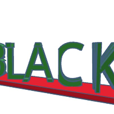 BlackWhite Dual letter illusion