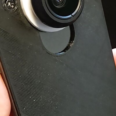 Moto Z lens mount MotoMod backplate
