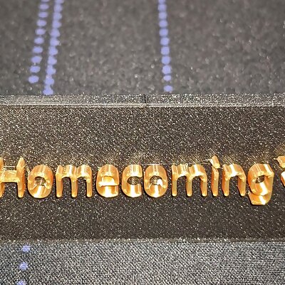 homecoming sign