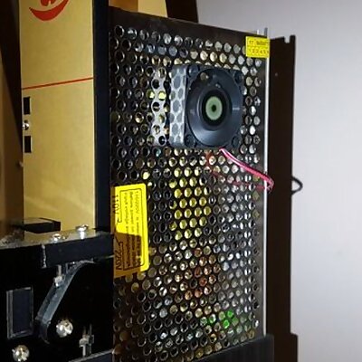 PSU Peg fan mount to power supply