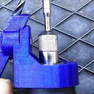 Drill Bit Sharpener for Dremel with Relief Angle
