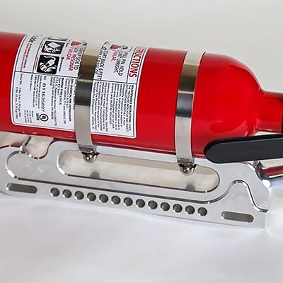 Quick release extinguisher