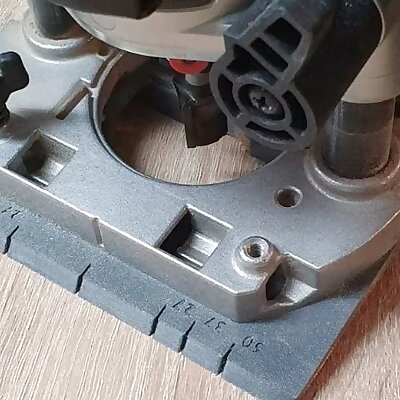 Baseplate for Makita RT0700 Router rafix