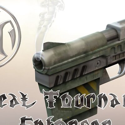 Unreal Tournament Enforcer Gun
