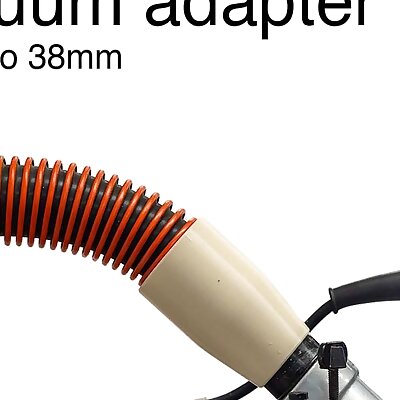 Adapter  50mm Vacuum to 38 mm Inlet