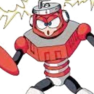 Spark Man character from Mega Man 3