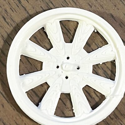Wagon wheel button