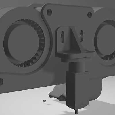 Micro Swiss Hotend Cooling for Ender5 PROTOTYPE Little Weener