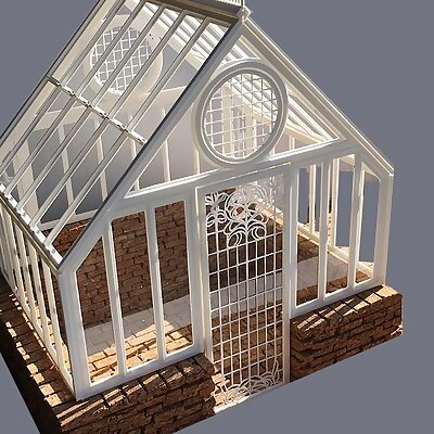 GLASS HOUSE 112 Scale for Dollhouses