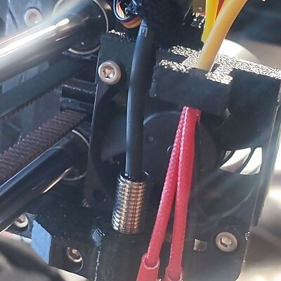 Prusa mini hotend connector  cable holder