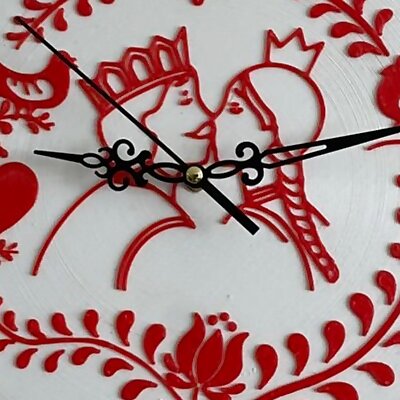 Valentine clock