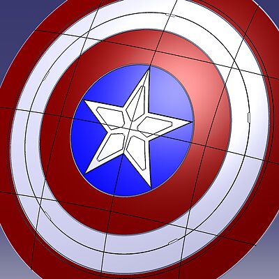 Captain America Shield durable design