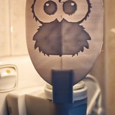 Cute Owl Night Light image and bracket
