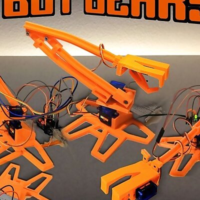 Super Bot Gears  a 3Dprinted Arduino starter kit