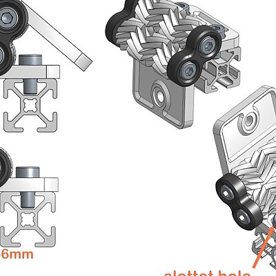 GearedHinge with Screws easier to print