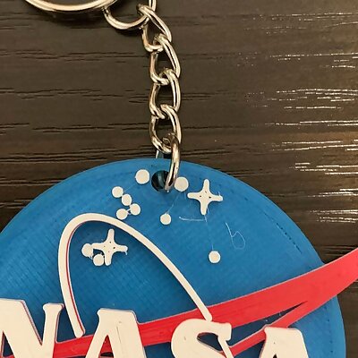 NASA Keychain
