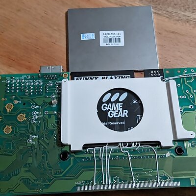 Game Gear LCD Frame  Gasket