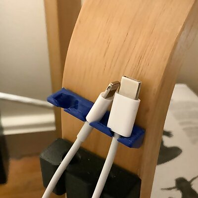Optimized Apple cable holder